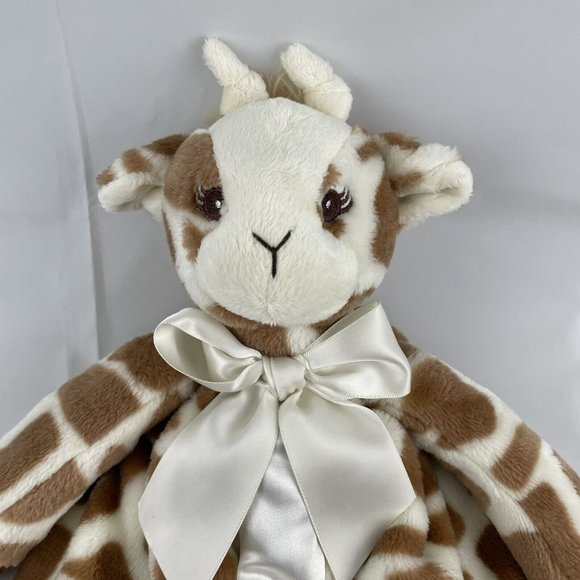 Bearington Baby Patches Giraffe Snuggler, Plush Security Blanket, Lovey 16" - Picture 2 of 7